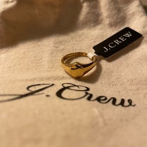 J. Crew Signet Ring, Size 5